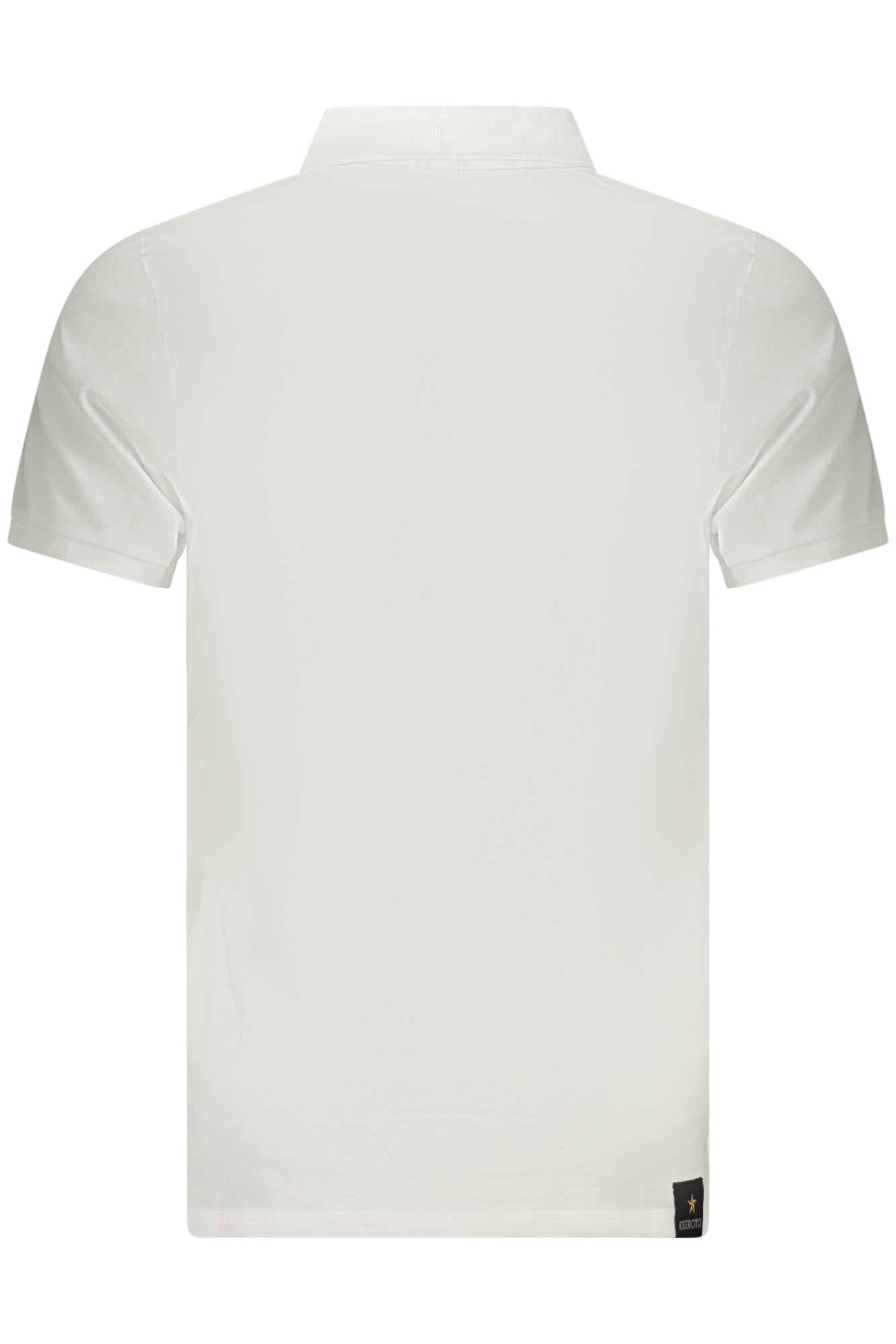 MILITARY ACADEMY MEN'S SHORT-SLEEVED POLO SHIRT, WHITE