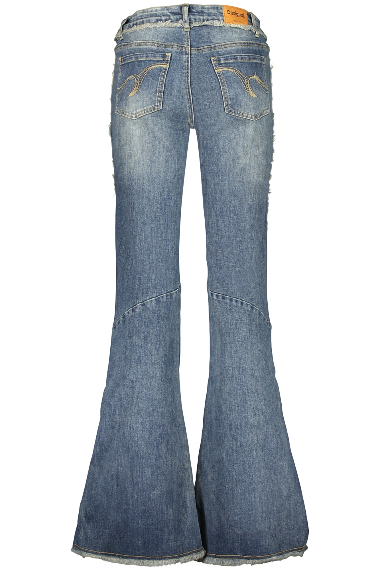 DESIGUAL WOMEN'S DENIM JEANS BLUE
