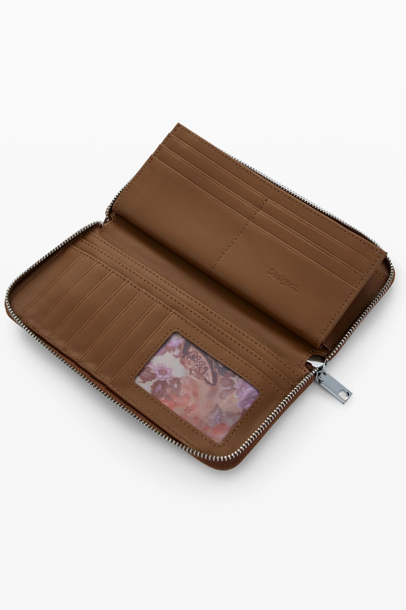 DESIGUAL WOMEN'S BROWN WALLET