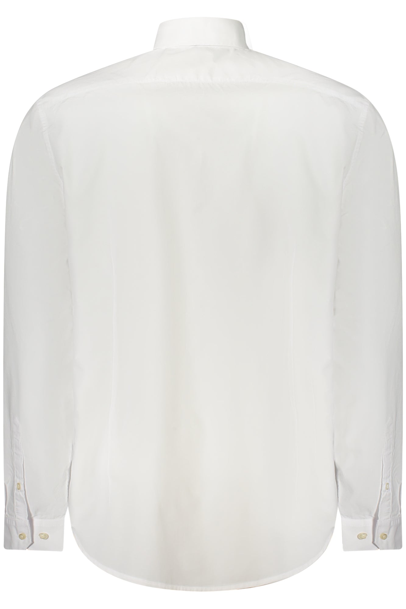GUESS JEANS MEN'S LONG-SLEEVED SHIRT WHITE