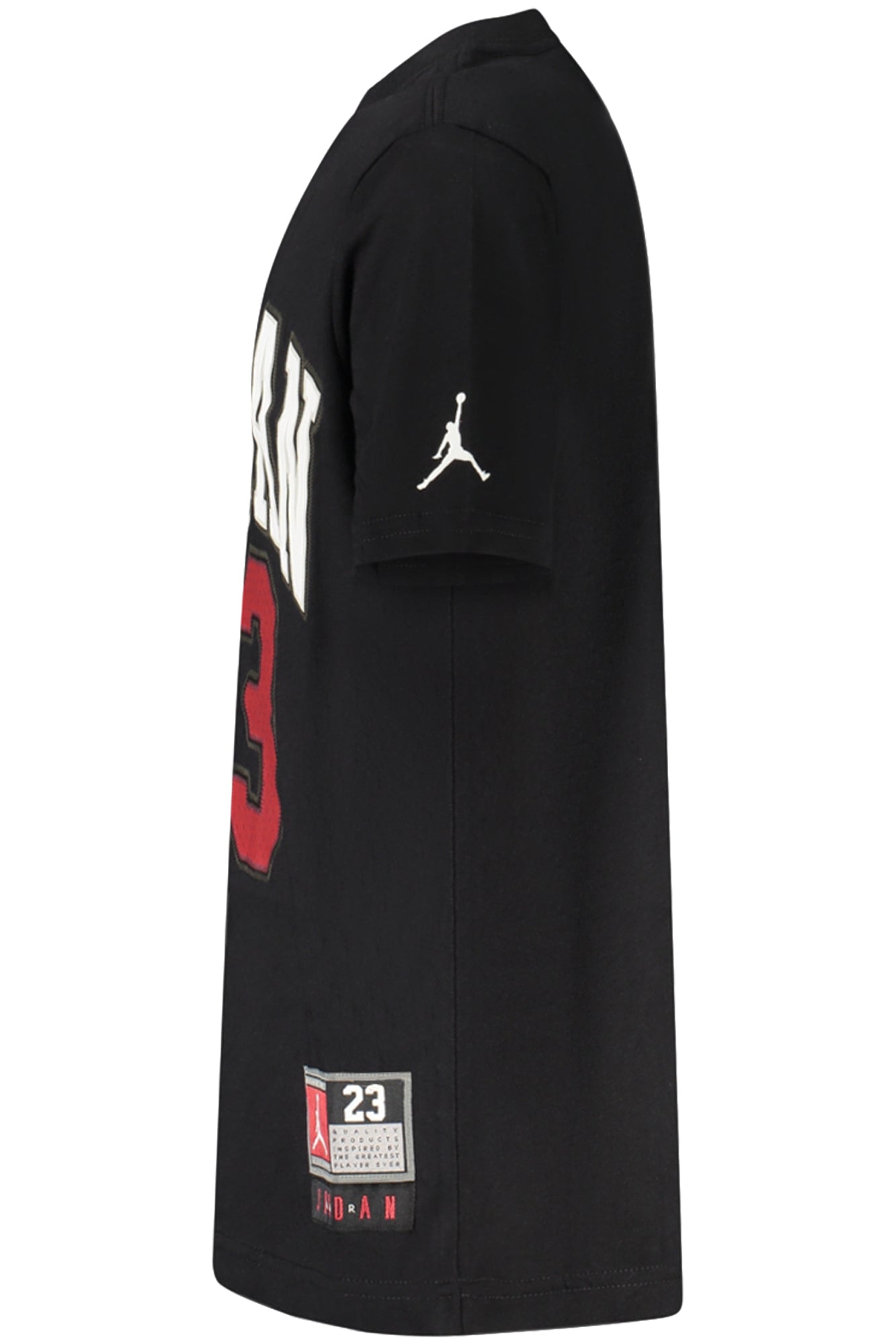 JORDAN SHORT-SLEEVED T-SHIRT FOR KIDS, BLACK