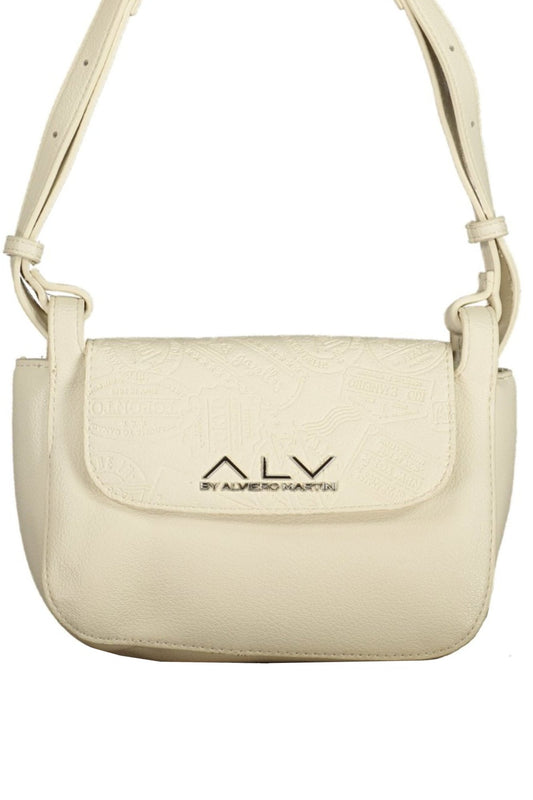 ALV BY ALVIERO MARTINI WOMEN'S WHITE BAG