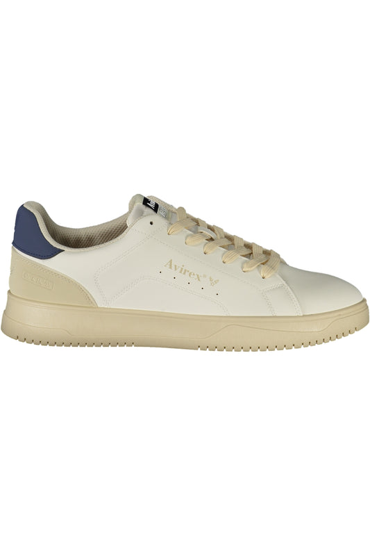 AVIREX MEN'S WHITE SPORTS FOOTWEAR
