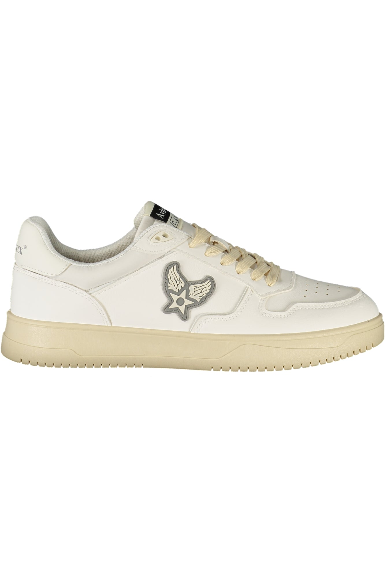 AVIREX MEN'S WHITE SPORTS FOOTWEAR