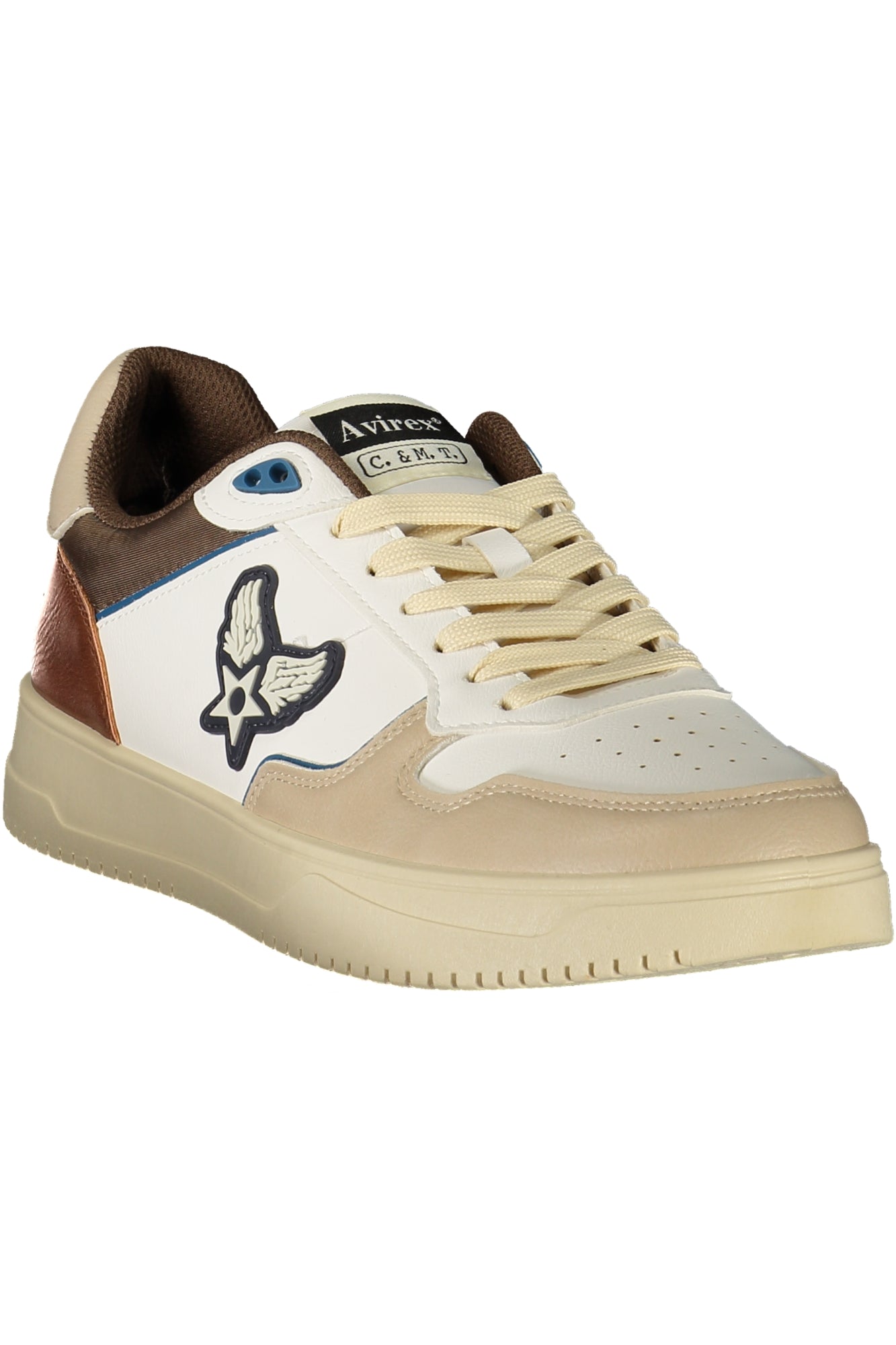 AVIREX MEN'S WHITE SPORTS FOOTWEAR