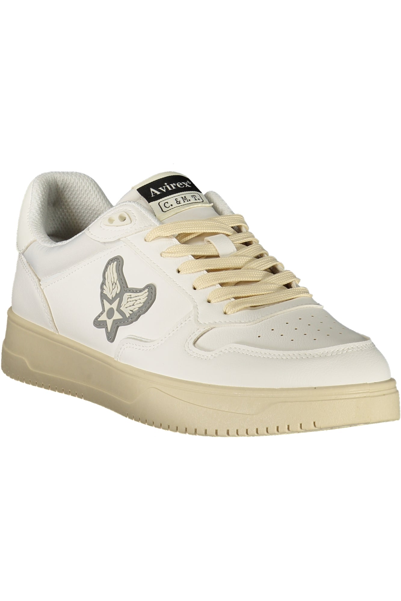 AVIREX MEN'S WHITE SPORTS FOOTWEAR