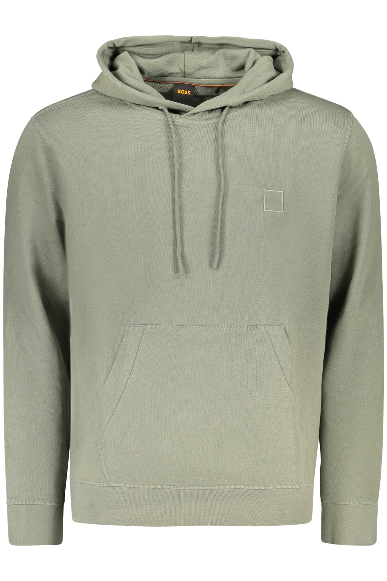 BOSS MEN'S ZIP-UP SWEATSHIRT, GREEN