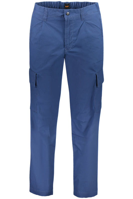 BOSS MEN'S BLUE TROUSERS