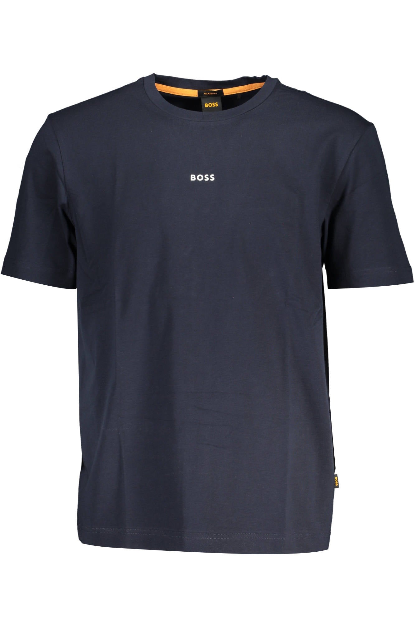 BOSS MEN'S SHORT-SLEEVED T-SHIRT, BLUE