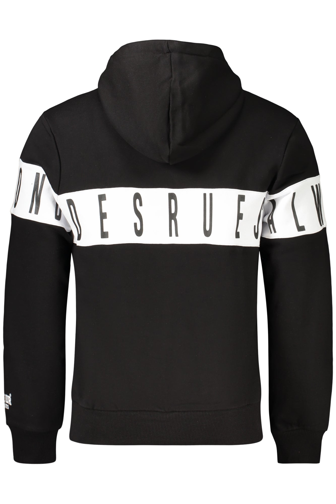 BOXEUR DES RUES BLACK MEN'S ZIPLESS SWEATSHIRT