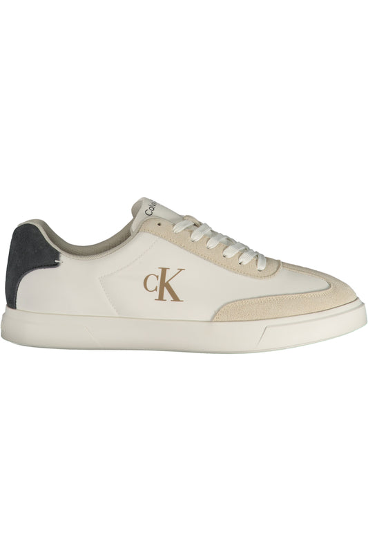 CALVIN KLEIN MEN'S WHITE SPORTS SHOES