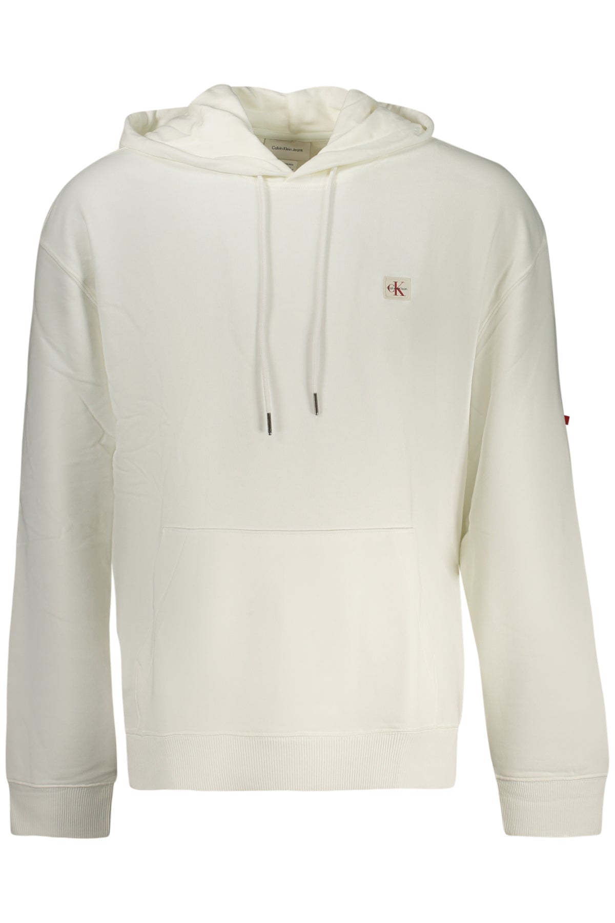 CALVIN KLEIN MEN'S ZIP-UP SWEATSHIRT WHITE