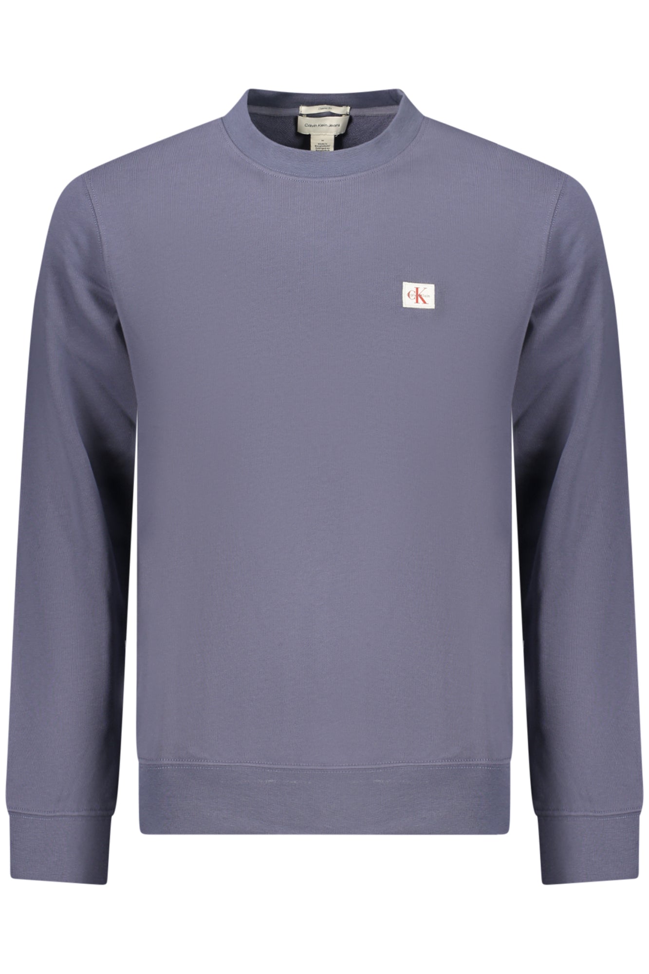 CALVIN KLEIN MEN'S BLUE ZIP-UP SWEATSHIRT