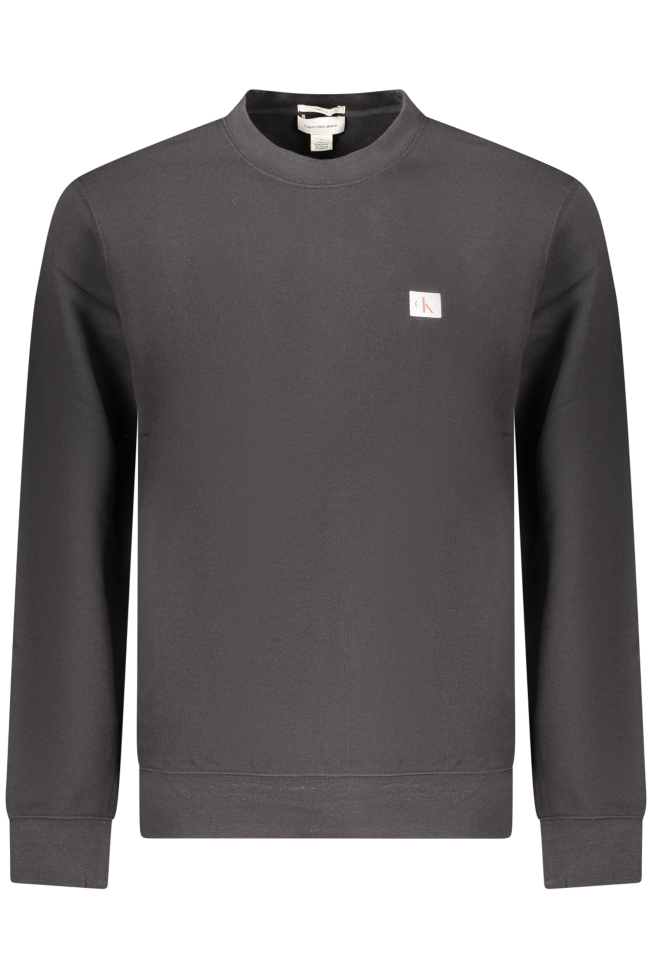 CALVIN KLEIN MEN'S BLACK ZIP-UP SWEATSHIRT