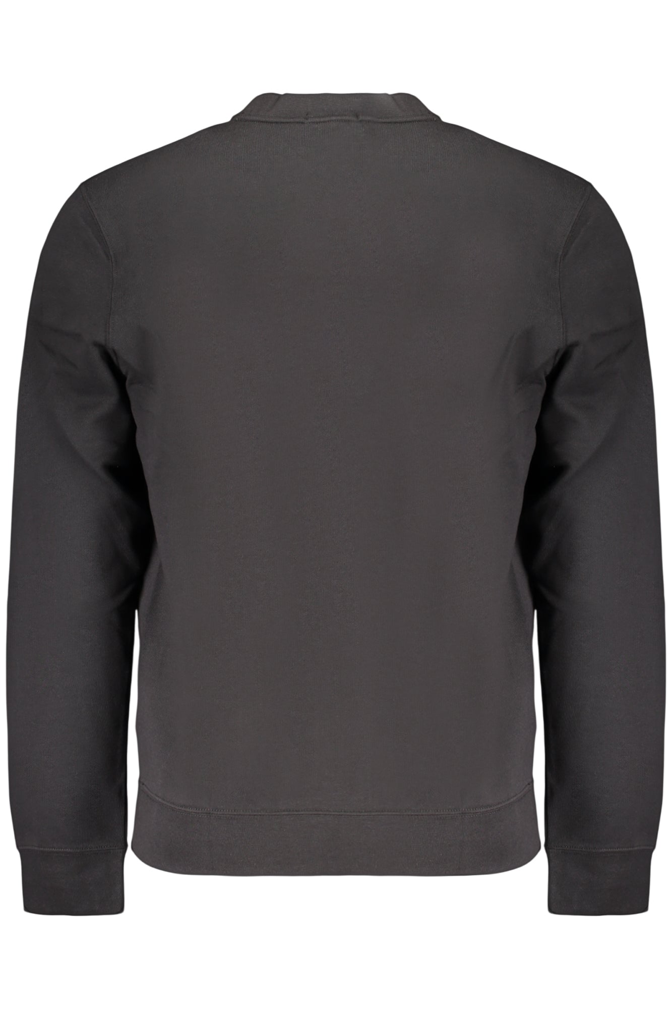 CALVIN KLEIN MEN'S BLACK ZIP-UP SWEATSHIRT