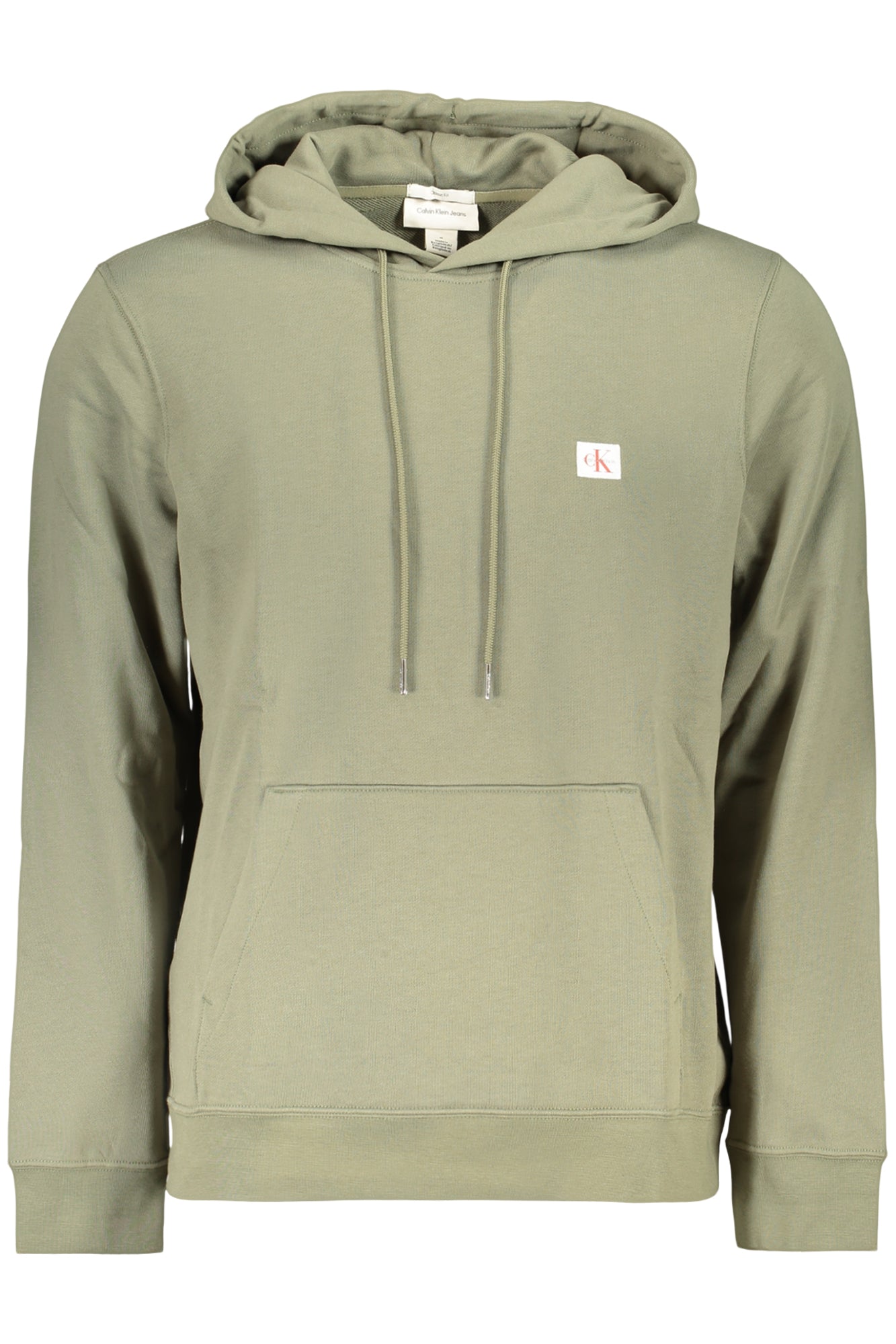 CALVIN KLEIN MEN'S ZIP-UP SWEATSHIRT, GREEN
