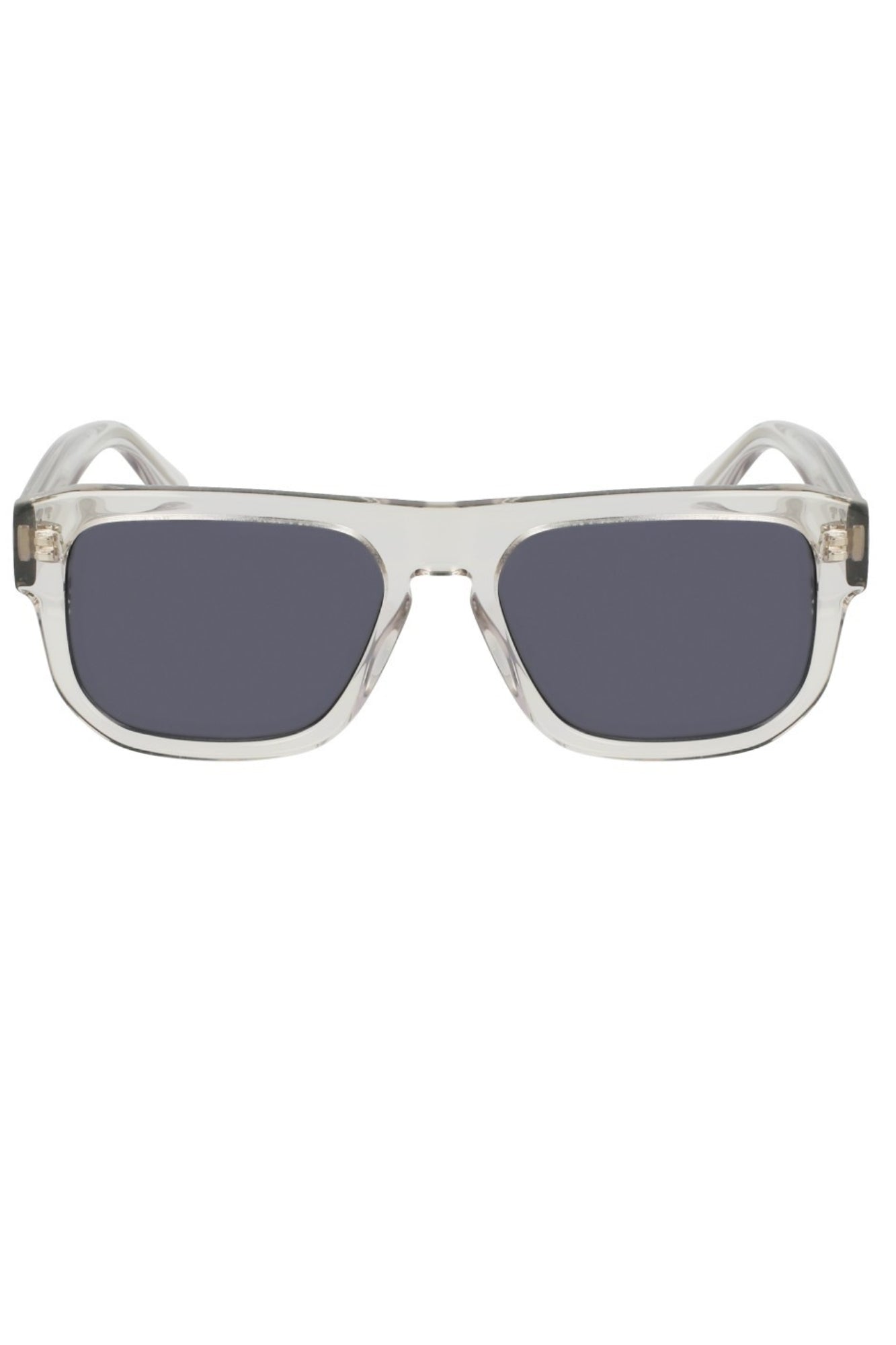 CALVIN KLEIN MEN'S TRANSPARENT SUNGLASSES