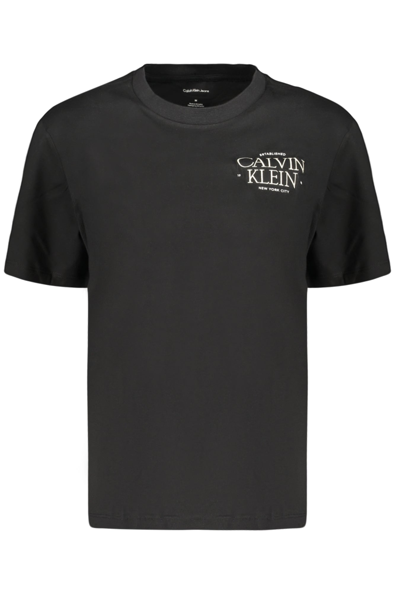 CALVIN KLEIN WOMEN'S SHORT-SLEEVE T-SHIRT BLACK