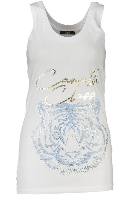CAVALLI CLASS WOMEN'S TANK TOP WHITE