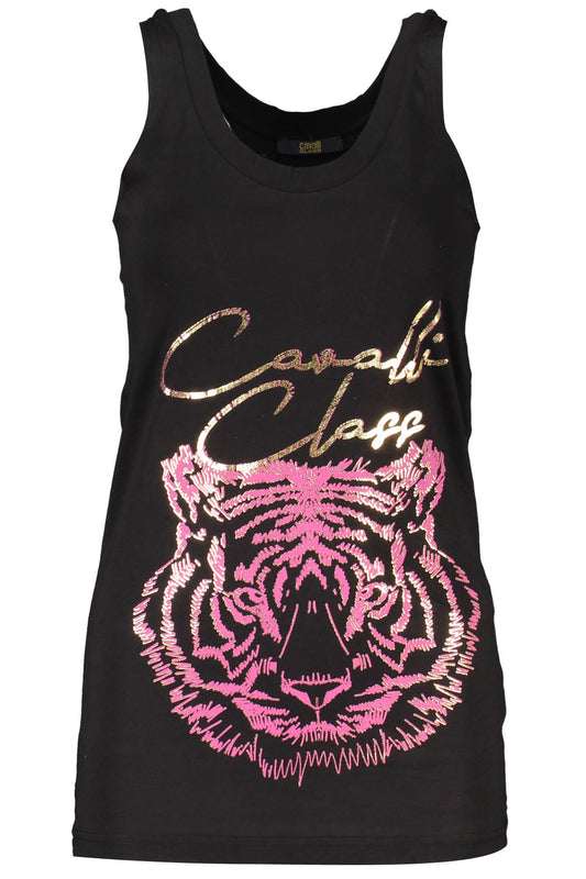 CAVALLI CLASS WOMEN'S TANK TOP BLACK
