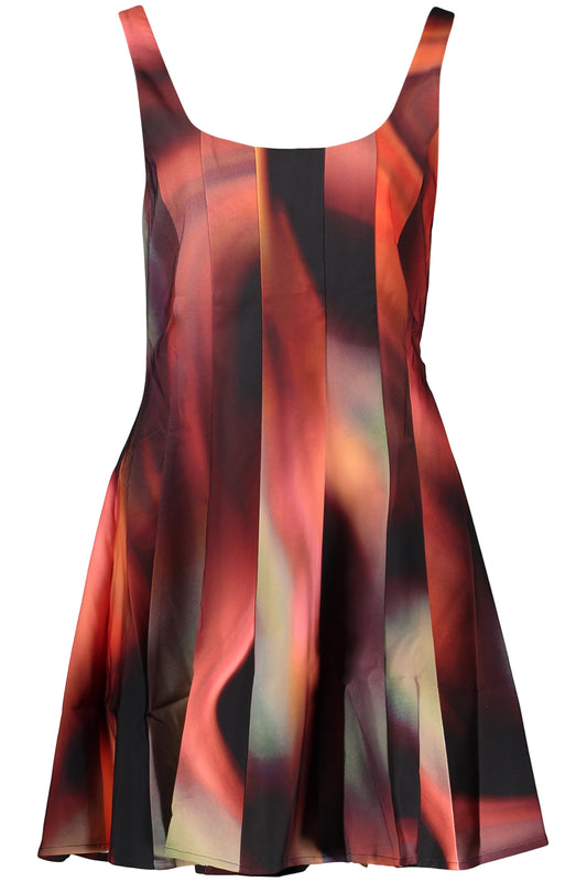 DESIGUAL SHORT DRESS FOR WOMEN IN BLACK