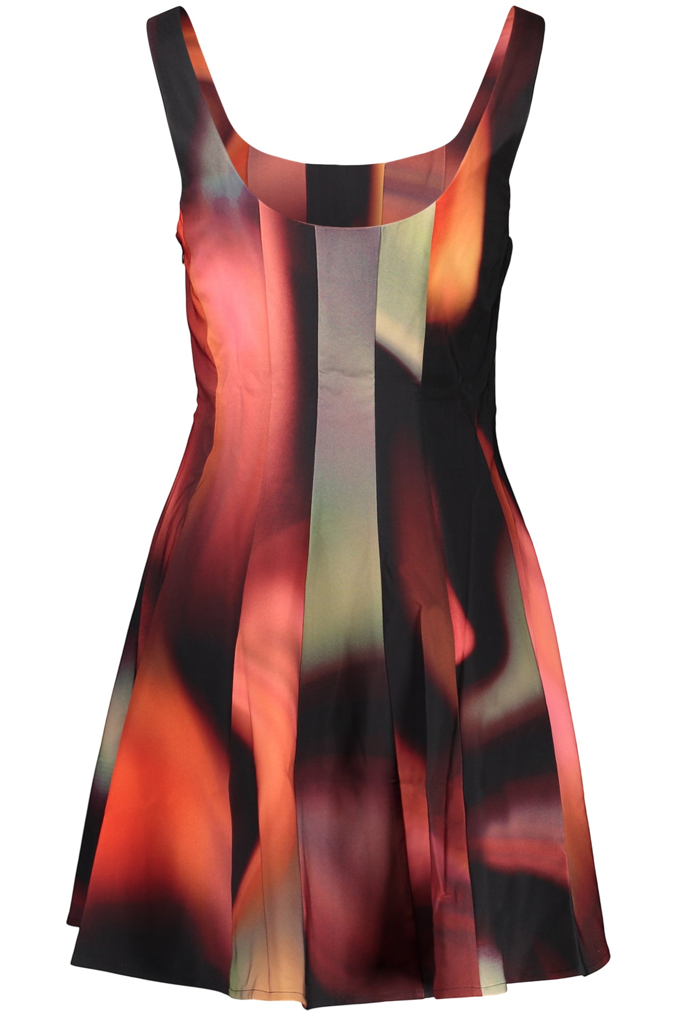 DESIGUAL SHORT DRESS FOR WOMEN IN BLACK
