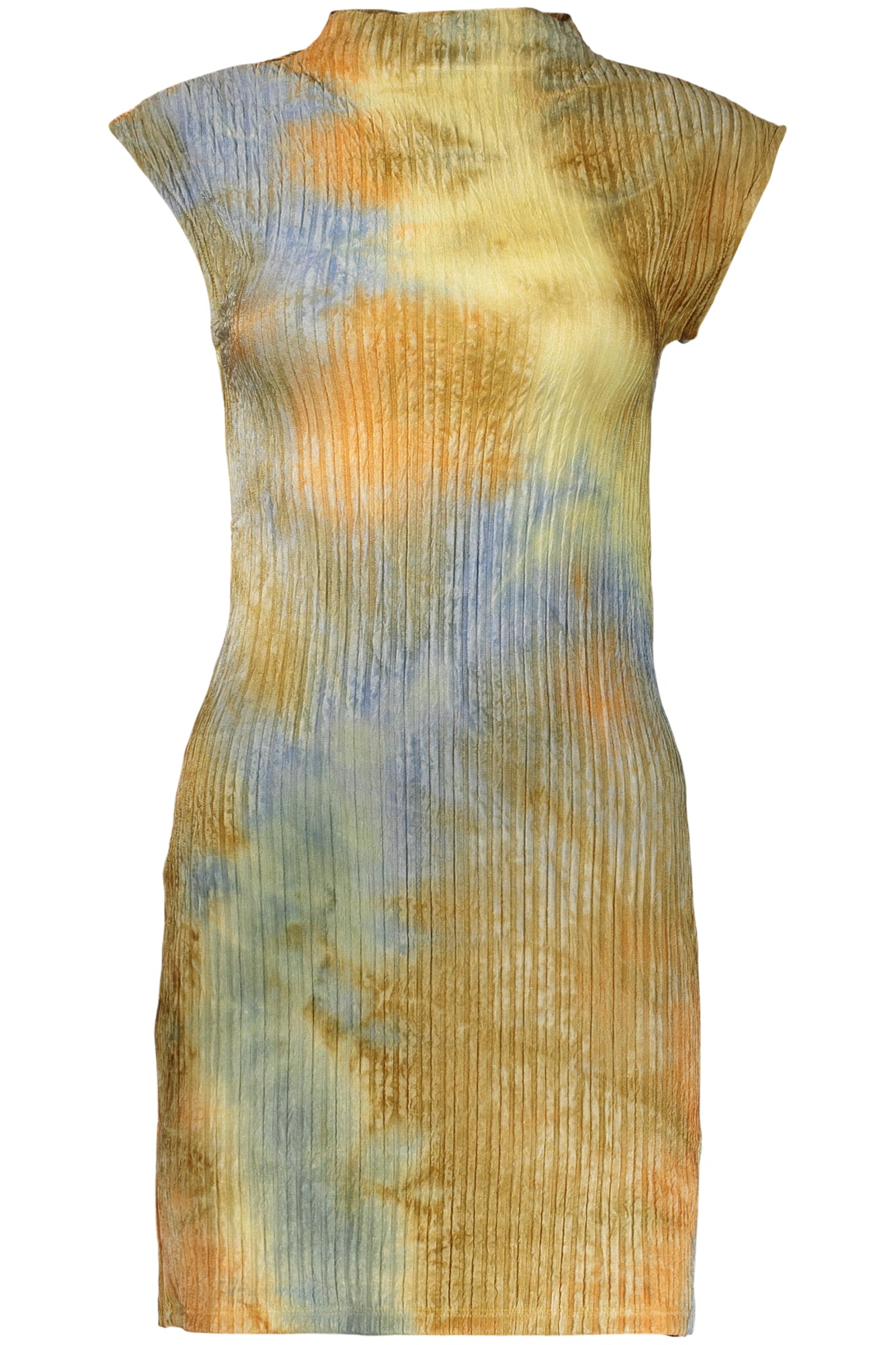 DESIGUAL SHORT DRESS FOR WOMEN IN GREEN
