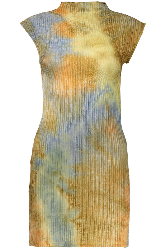 DESIGUAL SHORT DRESS FOR WOMEN IN GREEN