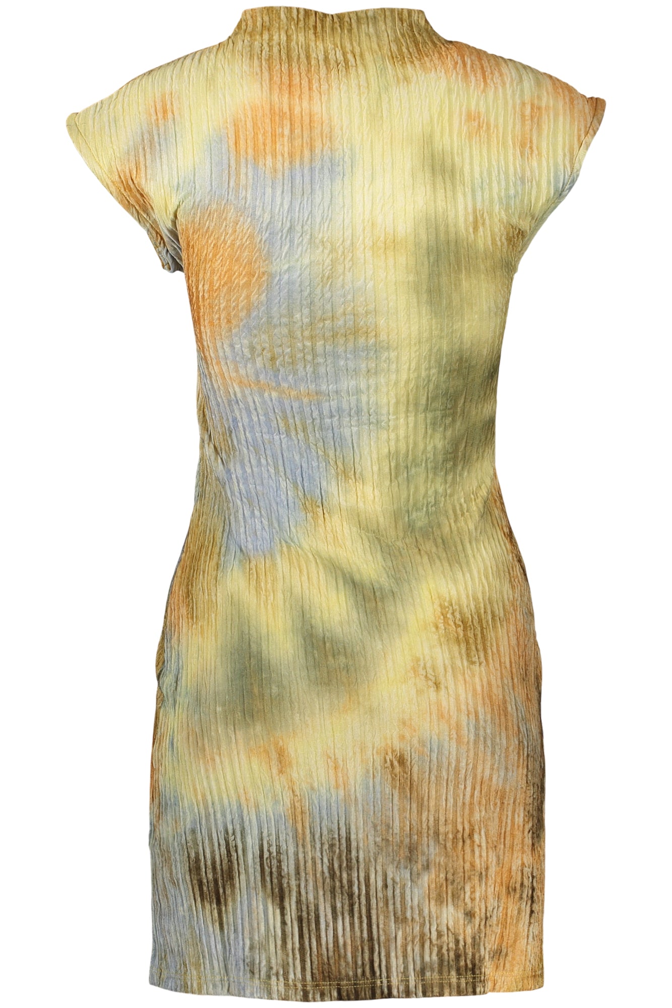 DESIGUAL SHORT DRESS FOR WOMEN IN GREEN