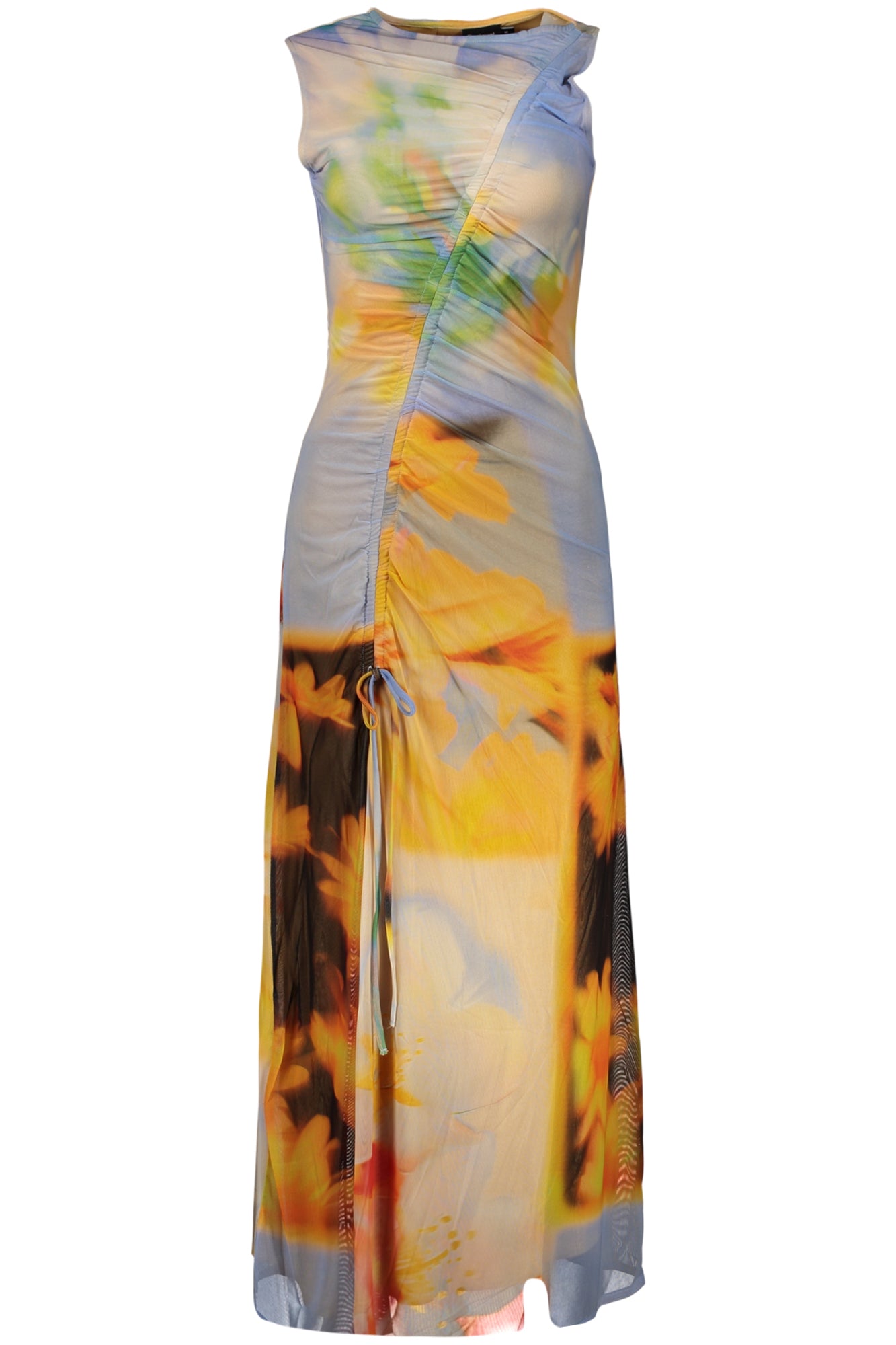 DESIGUAL WOMEN'S LONG DRESS, BLUE