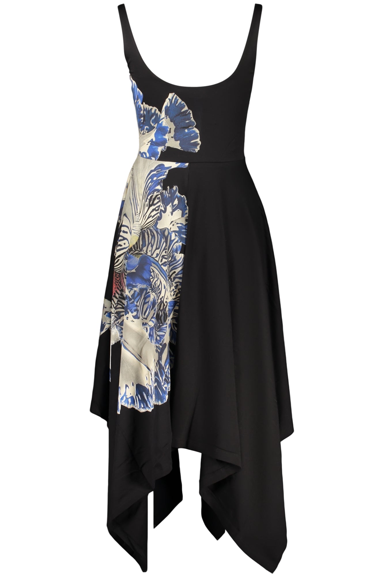 DESIGUAL WOMEN'S LONG BLACK DRESS
