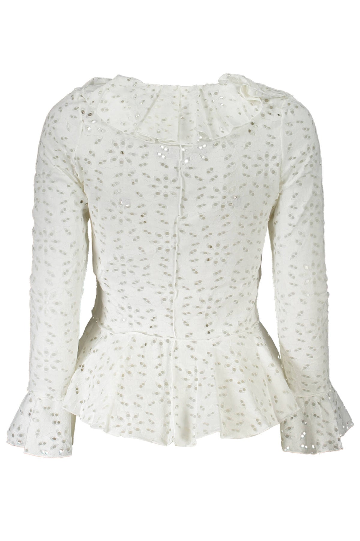 DESIGUAL SHIRT LONG SLEEVE WOMAN WHITE