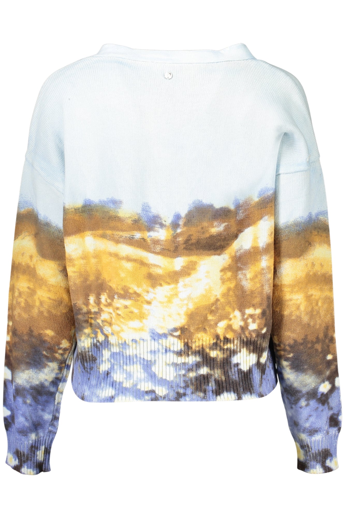 DESIGUAL WOMEN'S BLUE CARDIGAN
