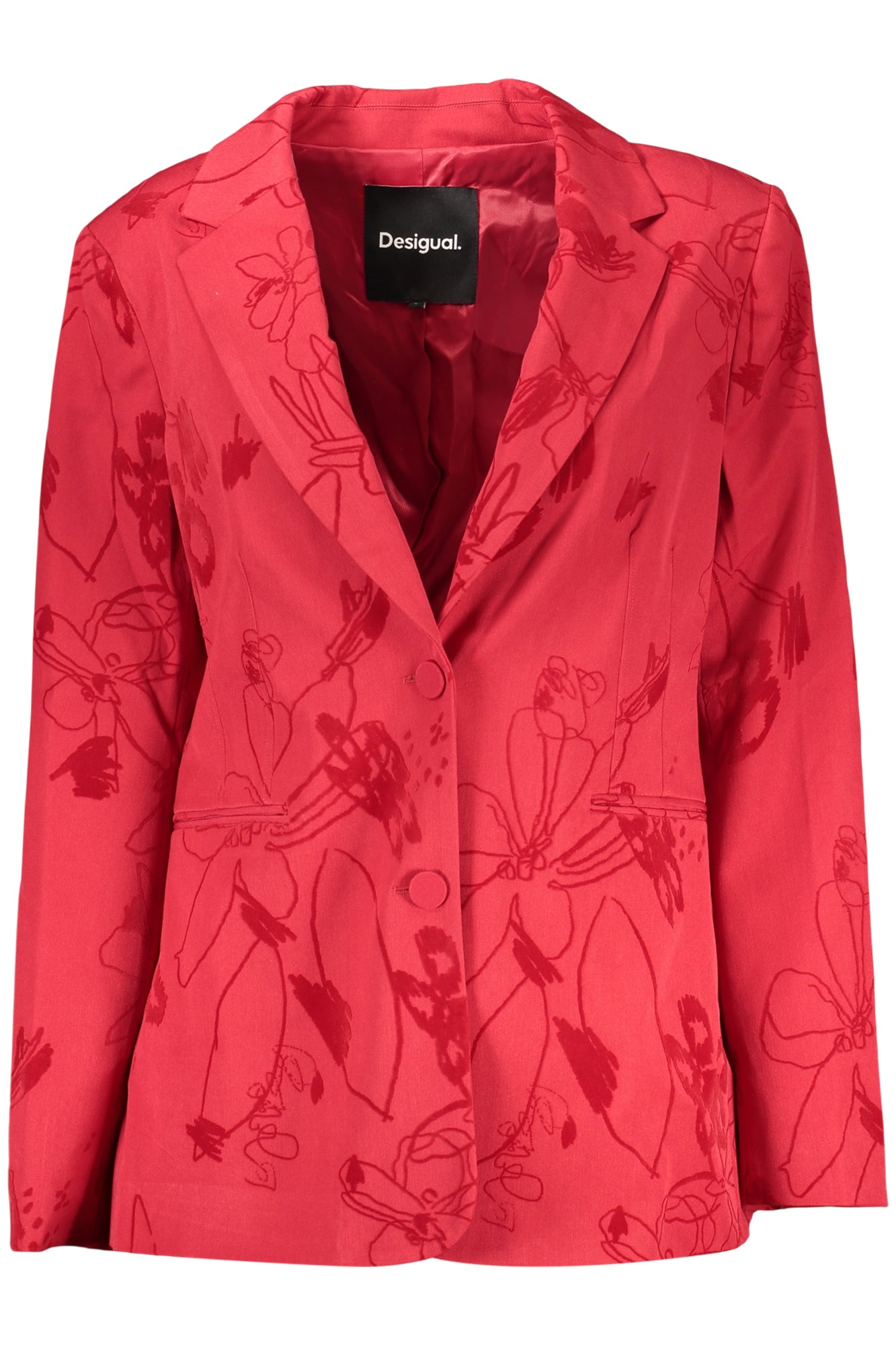 DESIGUAL CLASSIC WOMEN'S JACKET RED