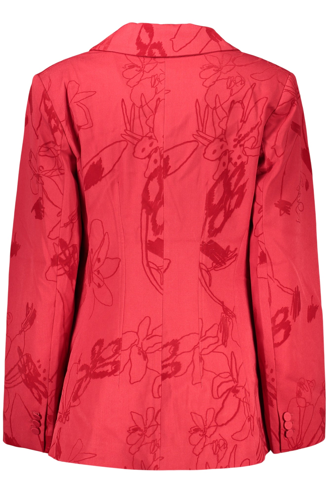 DESIGUAL CLASSIC WOMEN'S JACKET RED