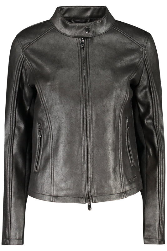 DESIGUAL WOMEN'S BLACK JACKET