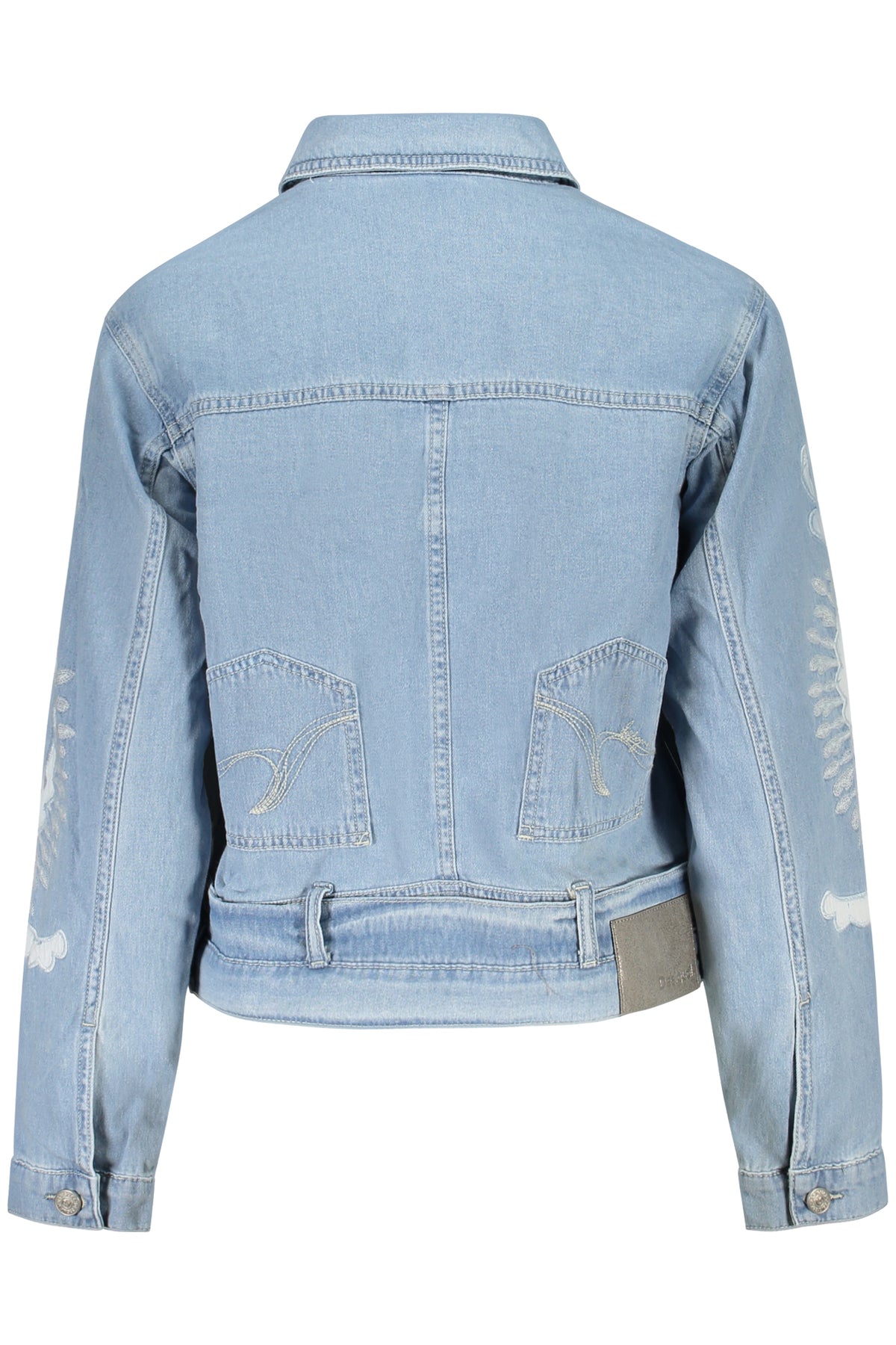 DESIGUAL WOMEN'S DENIM JACKET, BLUE