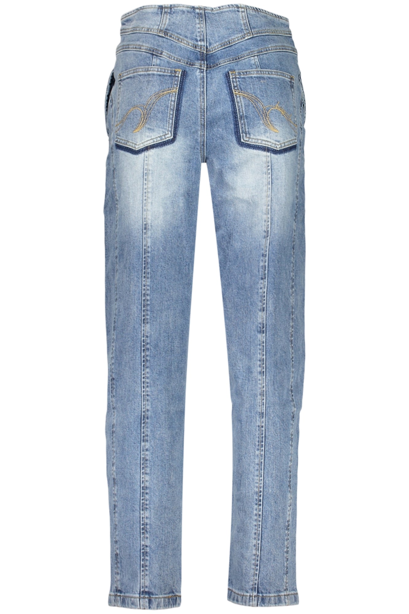DESIGUAL WOMEN'S DENIM JEANS, BLUE