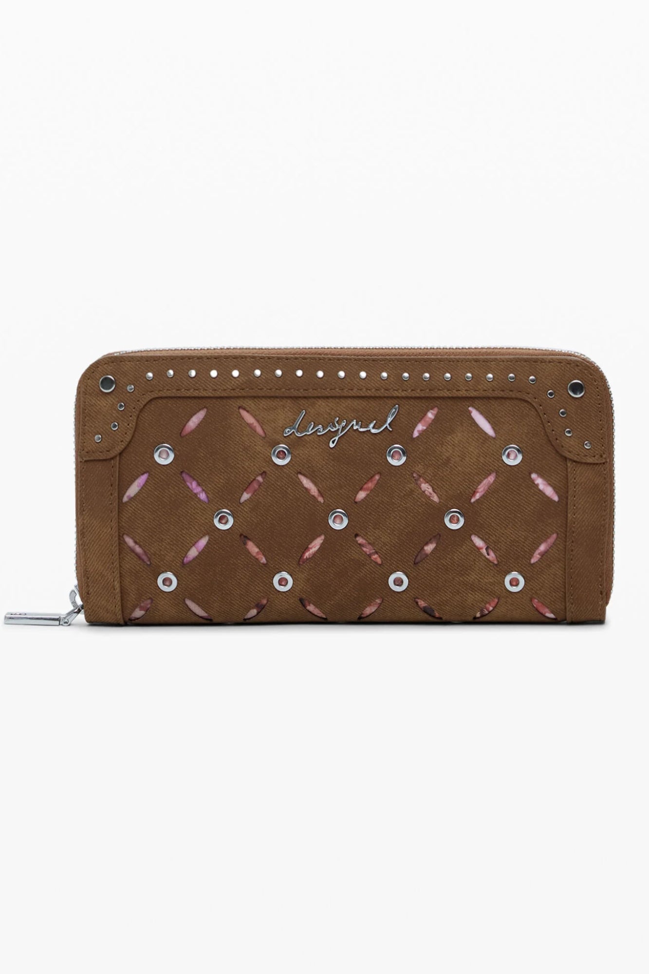 DESIGUAL WOMEN'S BROWN WALLET