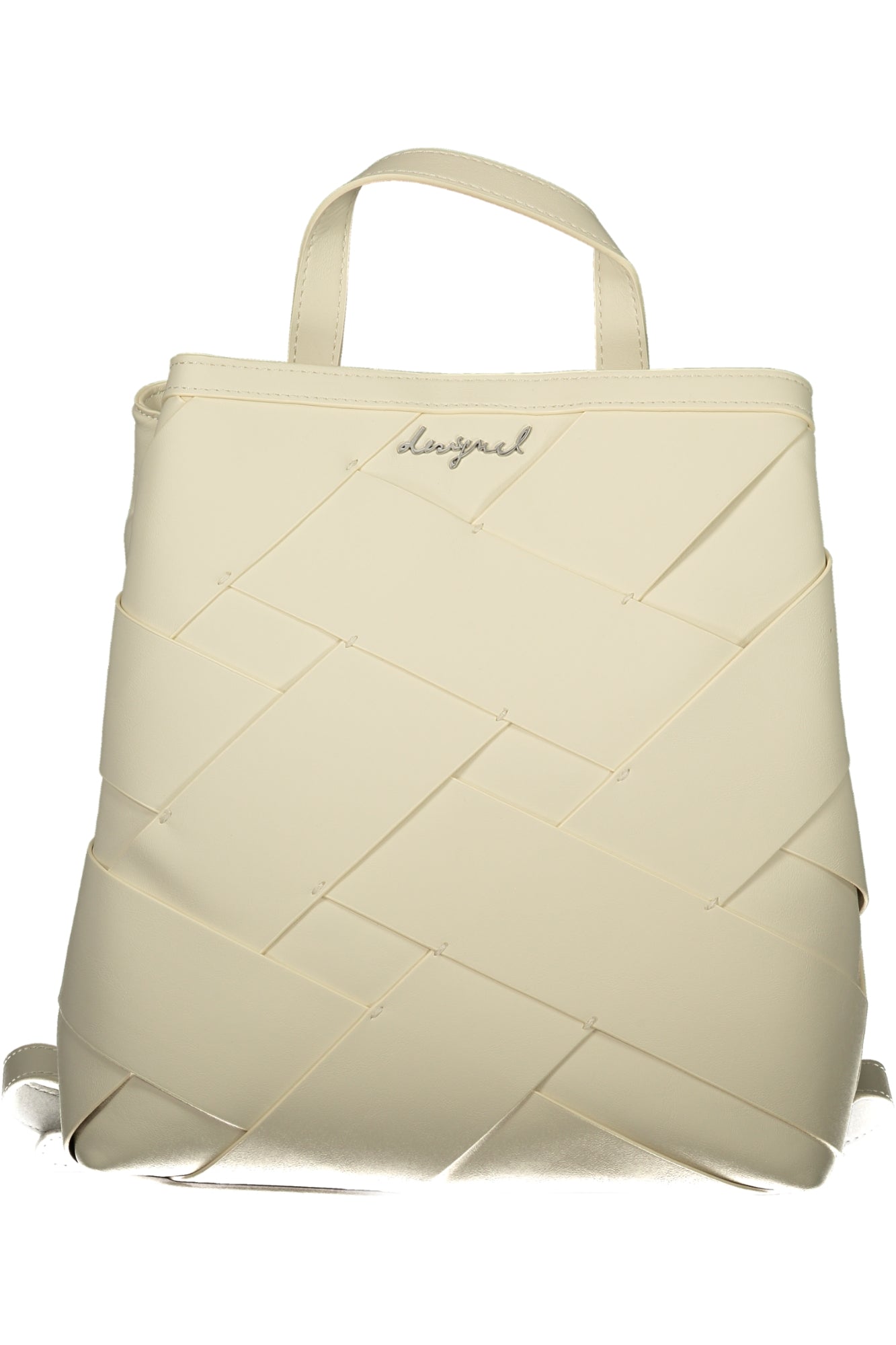 DESIGUAL WOMEN'S WHITE BACKPACK