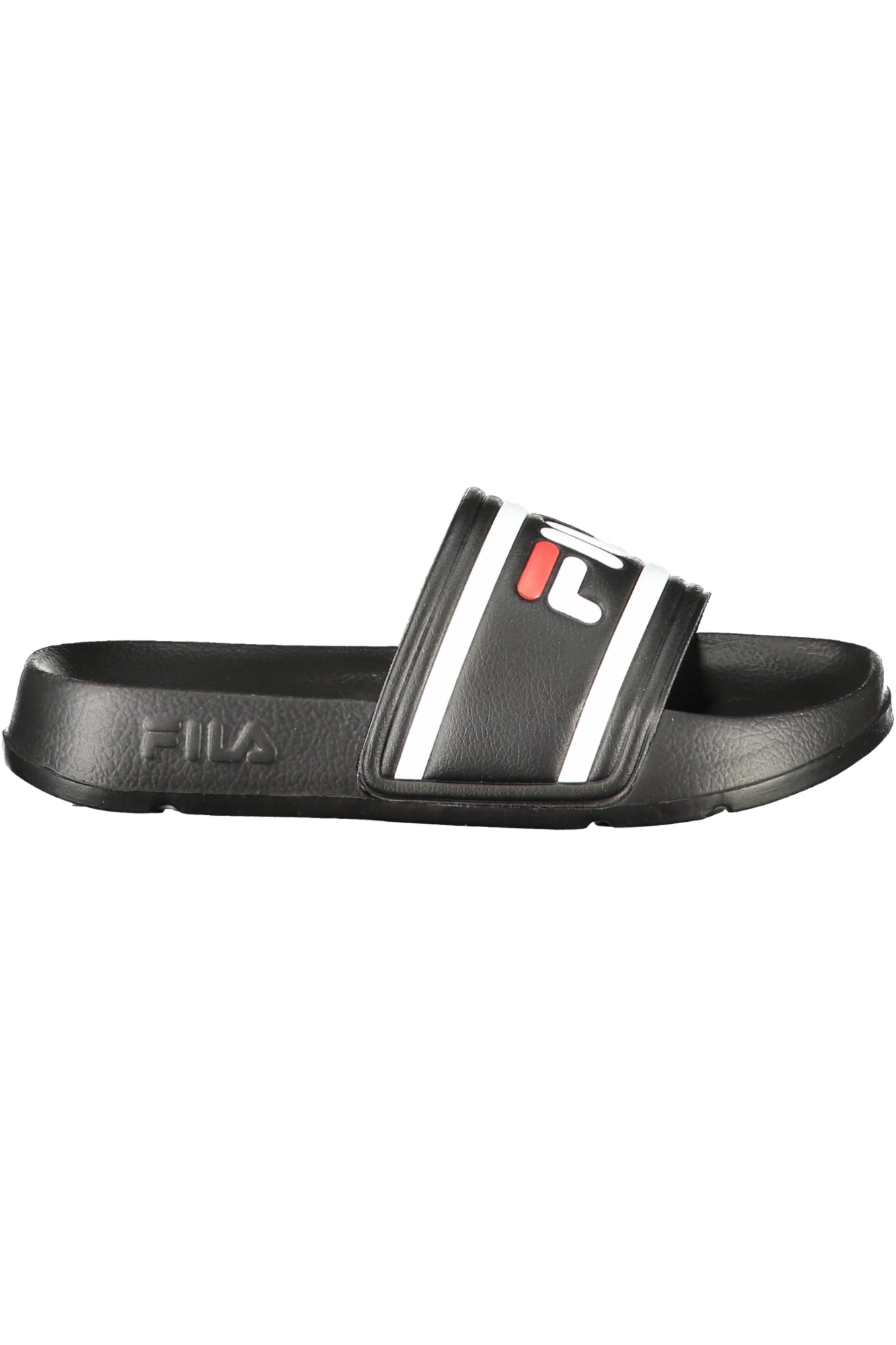 FILA CHILDREN'S BLACK SLIPPER FOOTWEAR