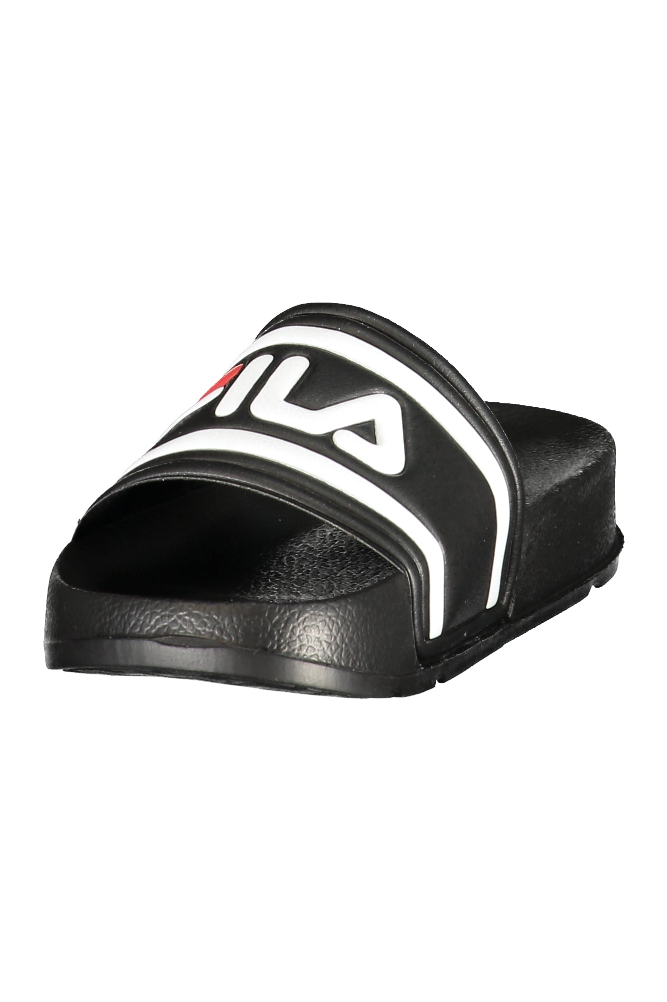 FILA CHILDREN'S BLACK SLIPPER FOOTWEAR