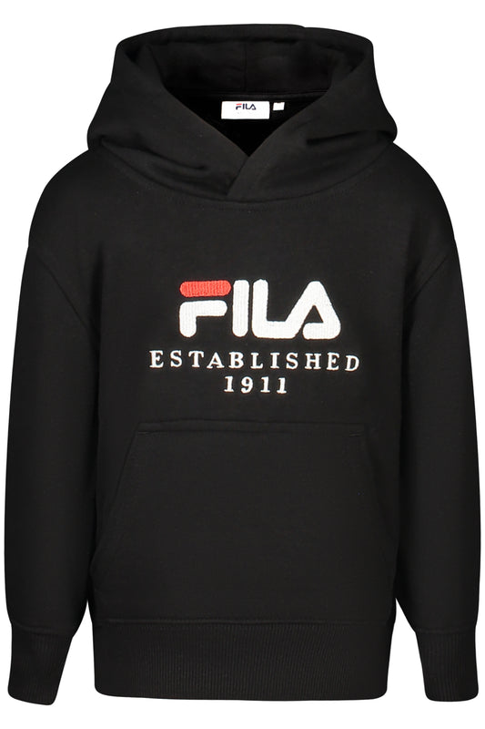 FILA KIDS' BLACK ZIP-UP SWEATSHIRT
