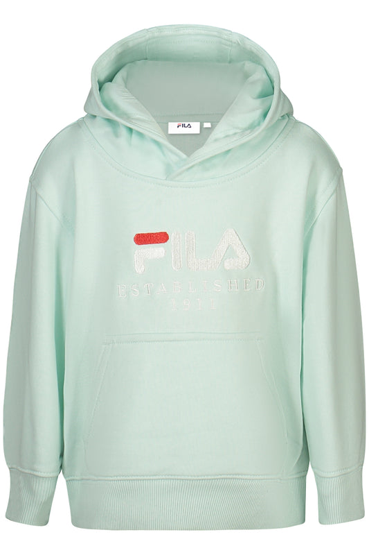 FILA CHILDREN'S GREEN ZIP-UP SWEATSHIRT