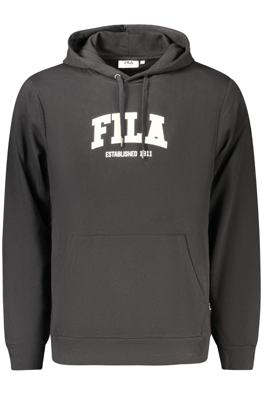 FILA MEN'S BLACK ZIP-UP SWEATSHIRT