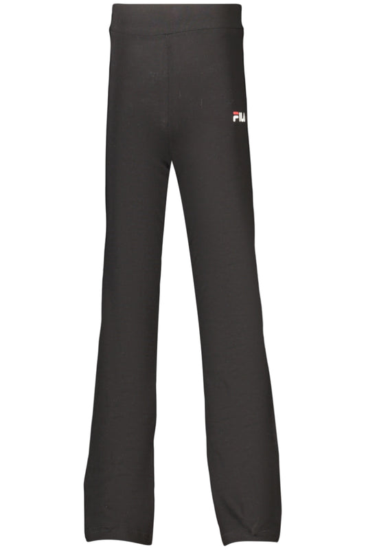 FILA GIRLS' BLACK LEGGINGS