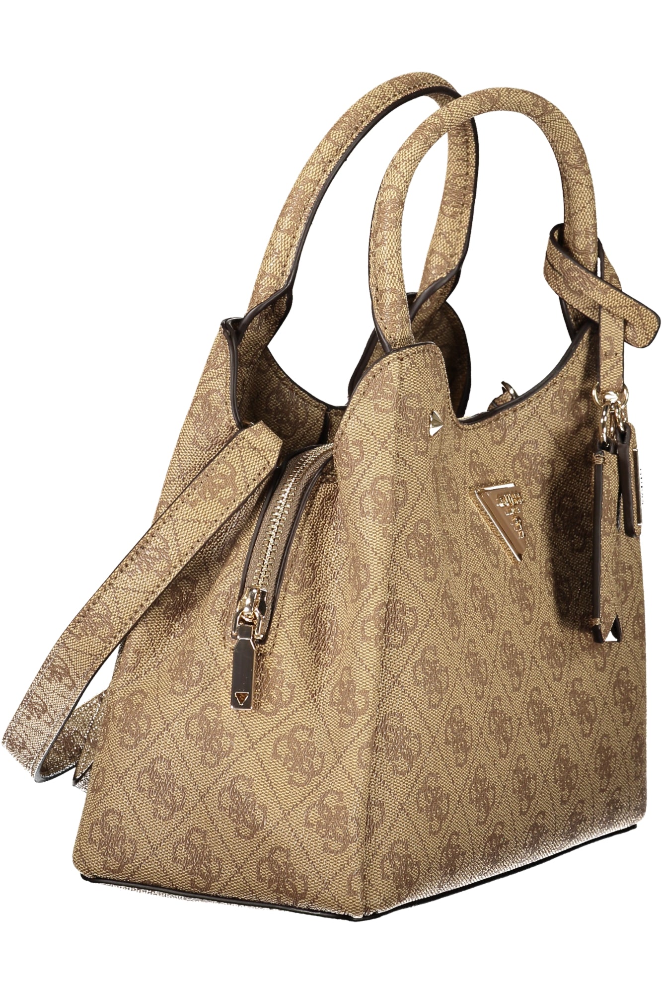 GUESS JEANS WOMEN'S BEIGE BAG