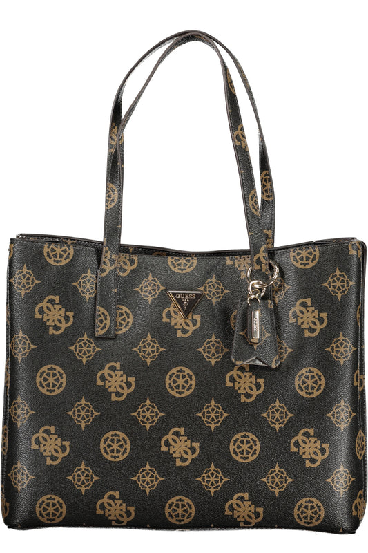 GUESS JEANS WOMEN'S BROWN BAG