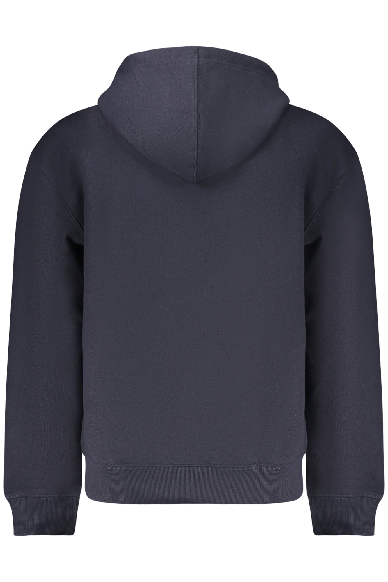 GUESS JEANS MEN'S BLUE ZIP-UP SWEATSHIRT