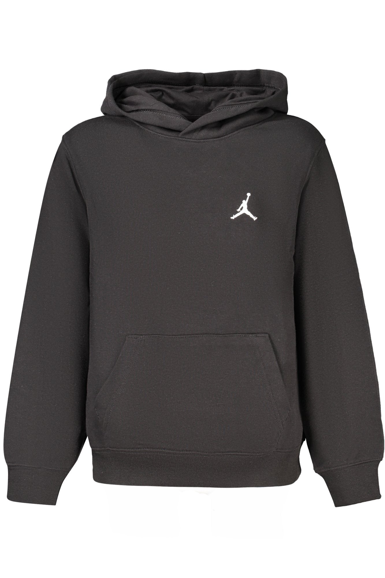 JORDAN KIDS' BLACK ZIP-UP SWEATSHIRT
